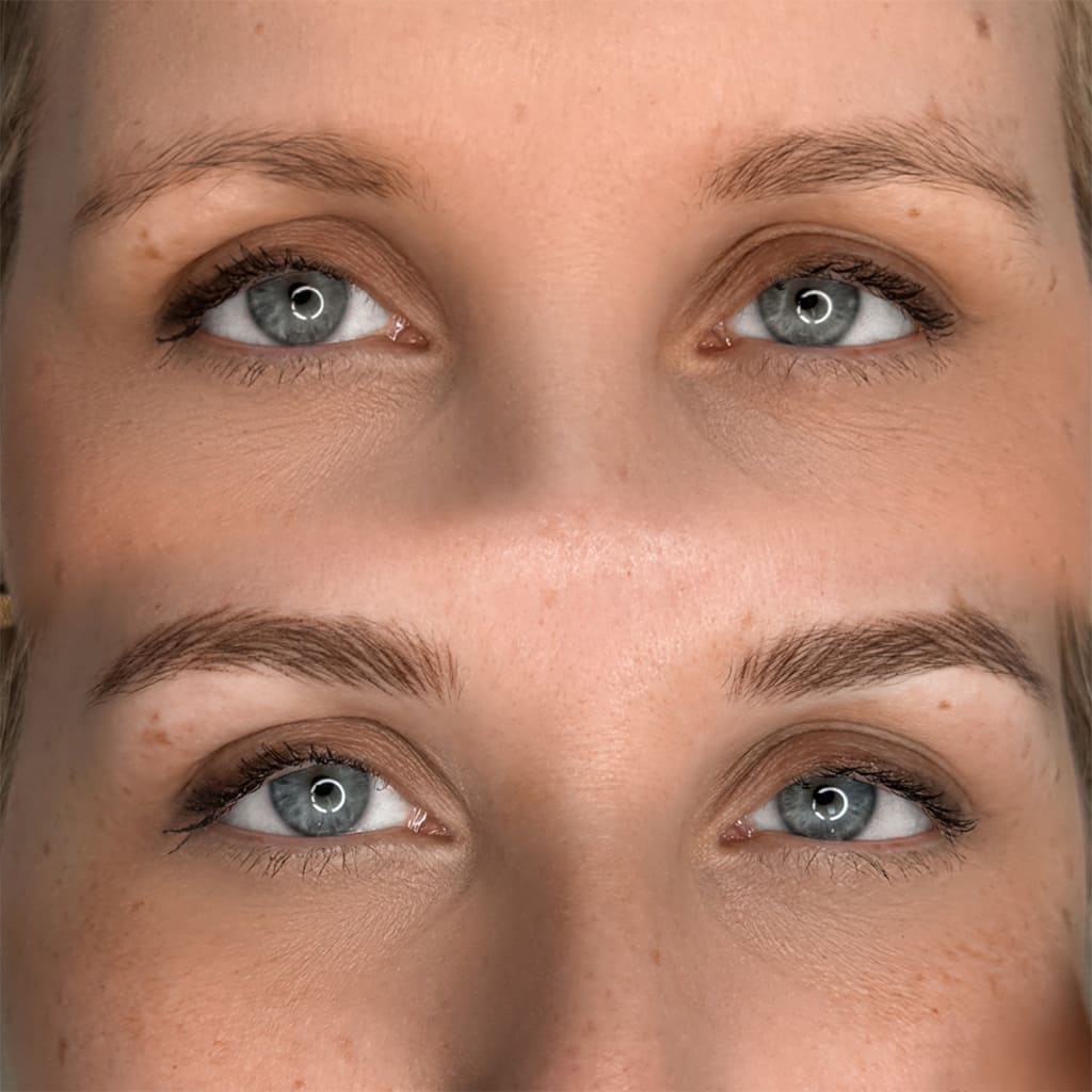 Naturlige Nano Brows med hårstrå-effekt Naturlige Nano Brows med hårstrå-effekt